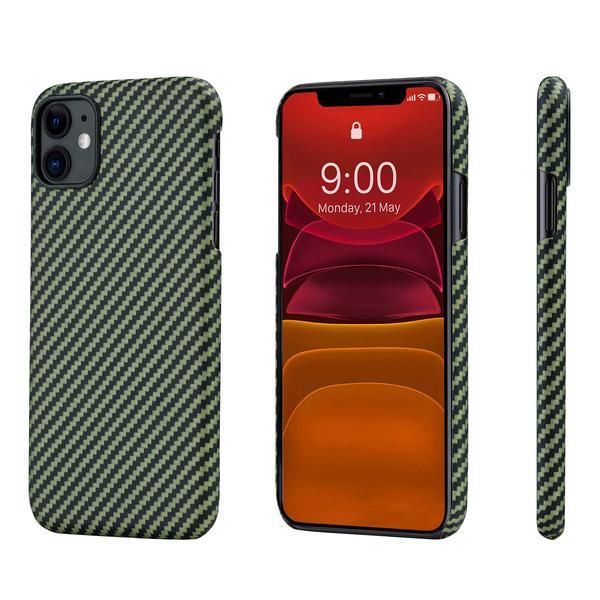 Чехол Pitaka MagEZ Case для Apple iPhone 11 (Black/Yellow Twill)
