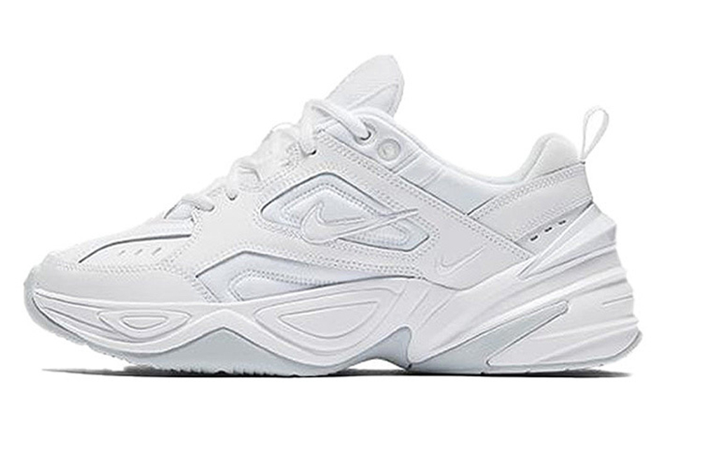 Nike M2K Tekno White Pure Platinum Comfort Thick Bottoms Vintage Casual Low-End Daddy Shoes White