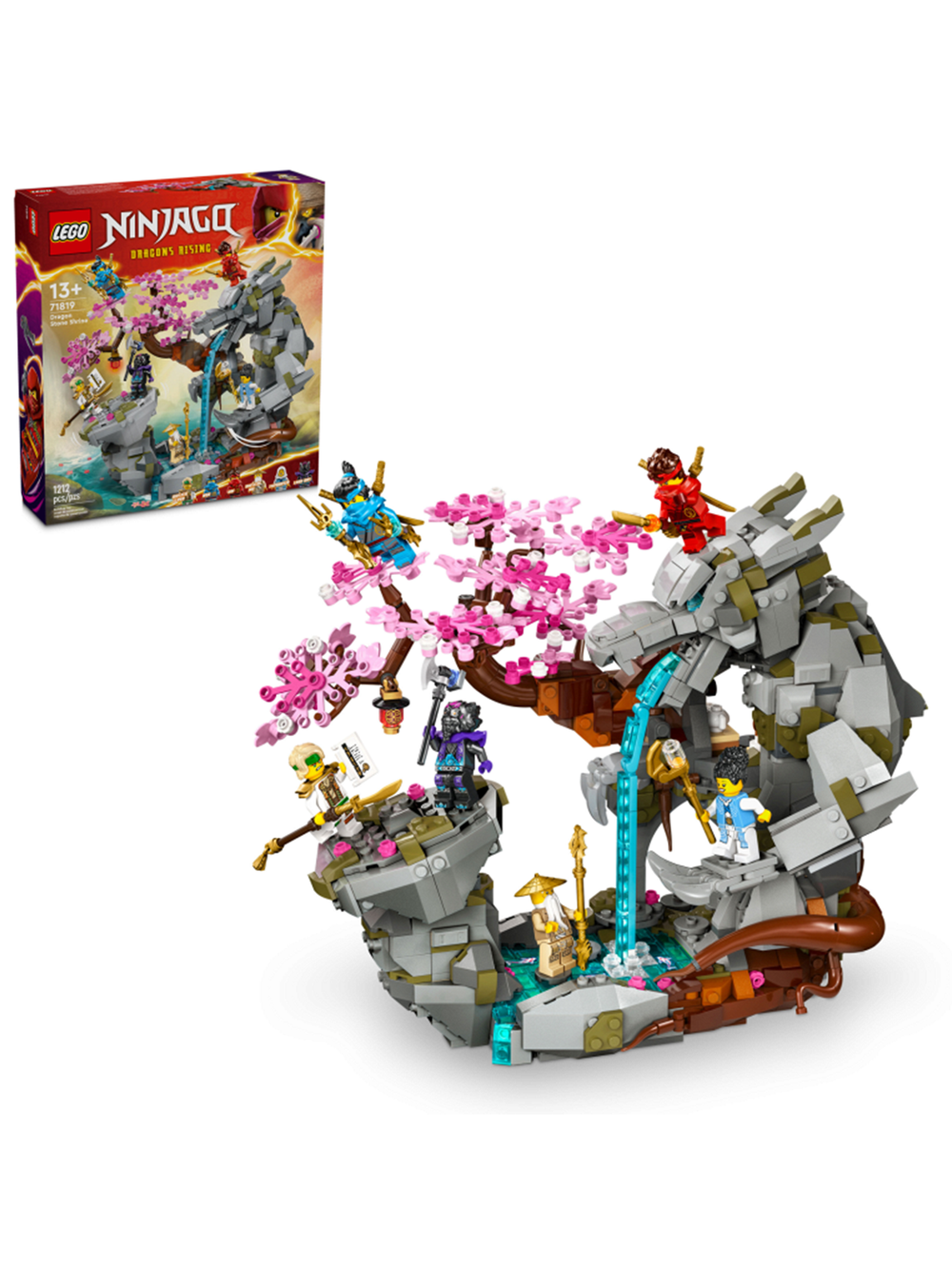 LEGO Ninjago 71819 Лего «Храм камня Дракона» — святилище и приключения ниндзя