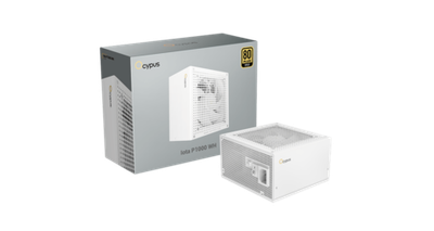 Блок питания Ocypus 1000W, Iota P1000 WH, Full Modular, 80+ GOLD, Белый, Iota-P1000-G1FFWH025X-EU