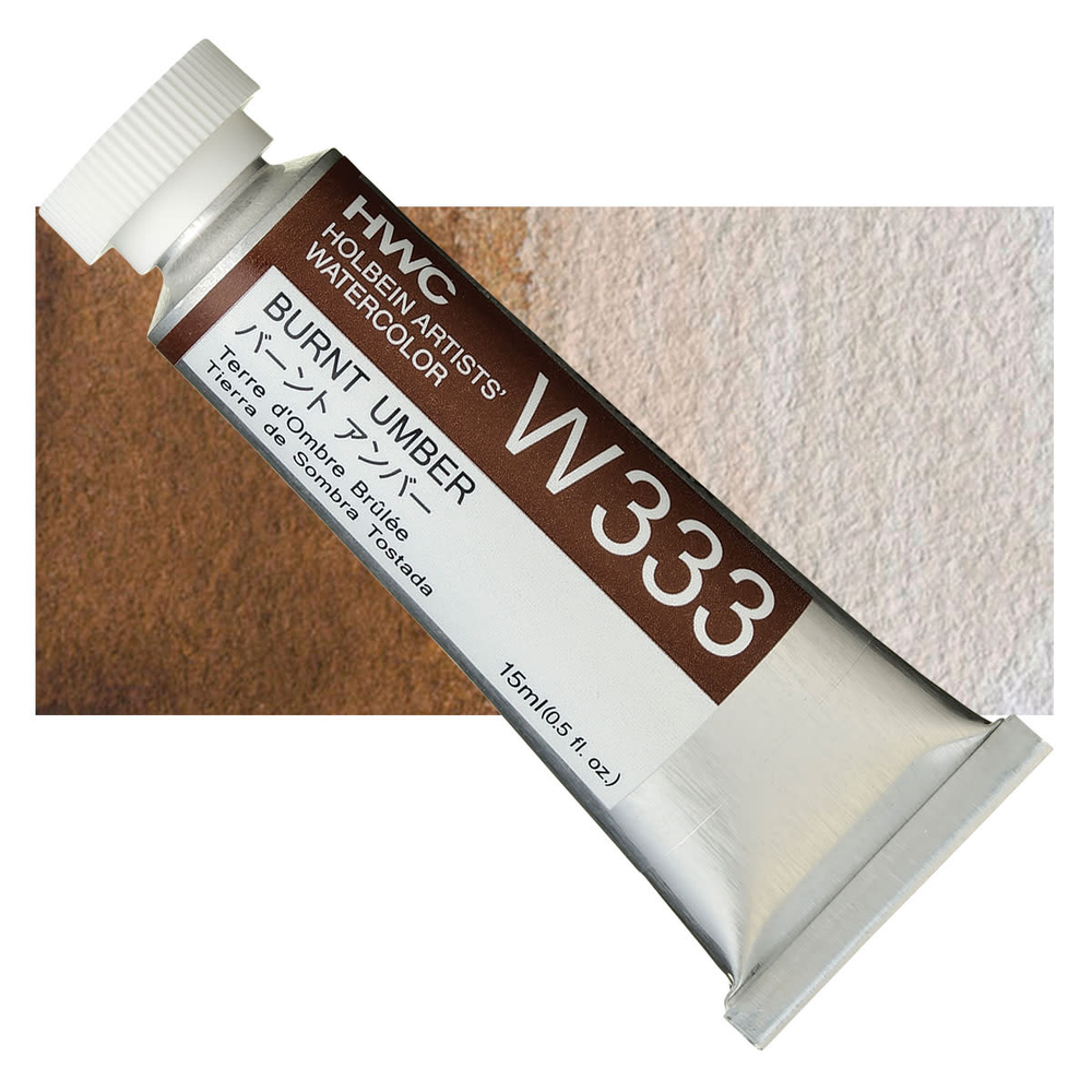 Акварель Holbein 15 мл. 333 [A] Burnt Umber