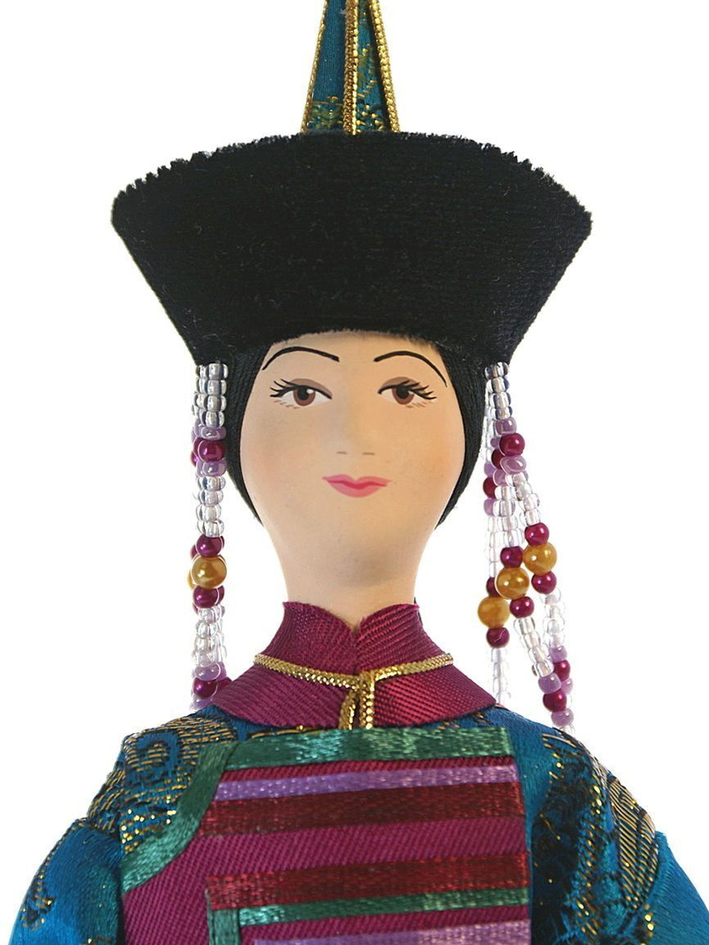 Кукла коллекционная Тувинский женский костюм