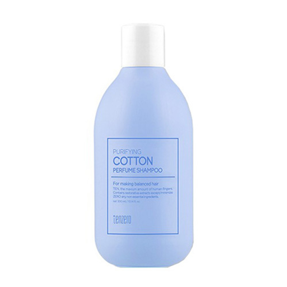 Парфюмированный шампунь с ароматом Хлопка Tenzero Purifying Cotton Perfume Shampoo 300мл