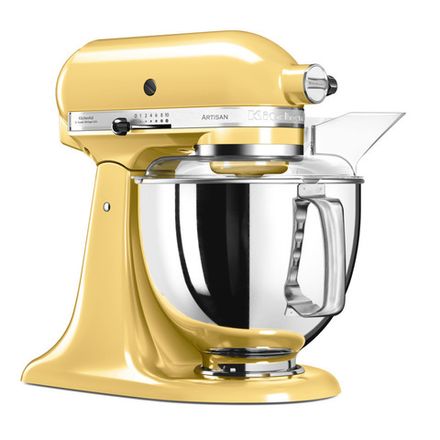 Миксер KitchenAid Artisan планетарный желтый 5KSM175PSEMY