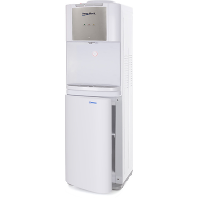 Кулер для воды Aqua Work 84-B белый с холодильником