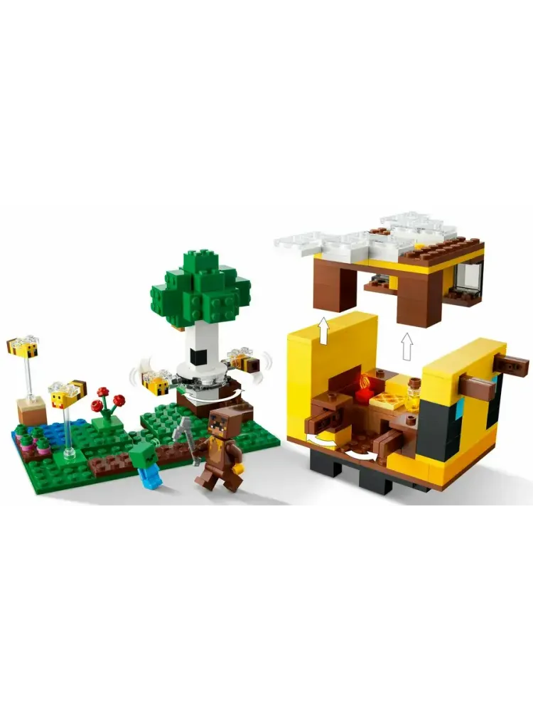 Конструктор Minecraft 21241 Пчелиный коттедж