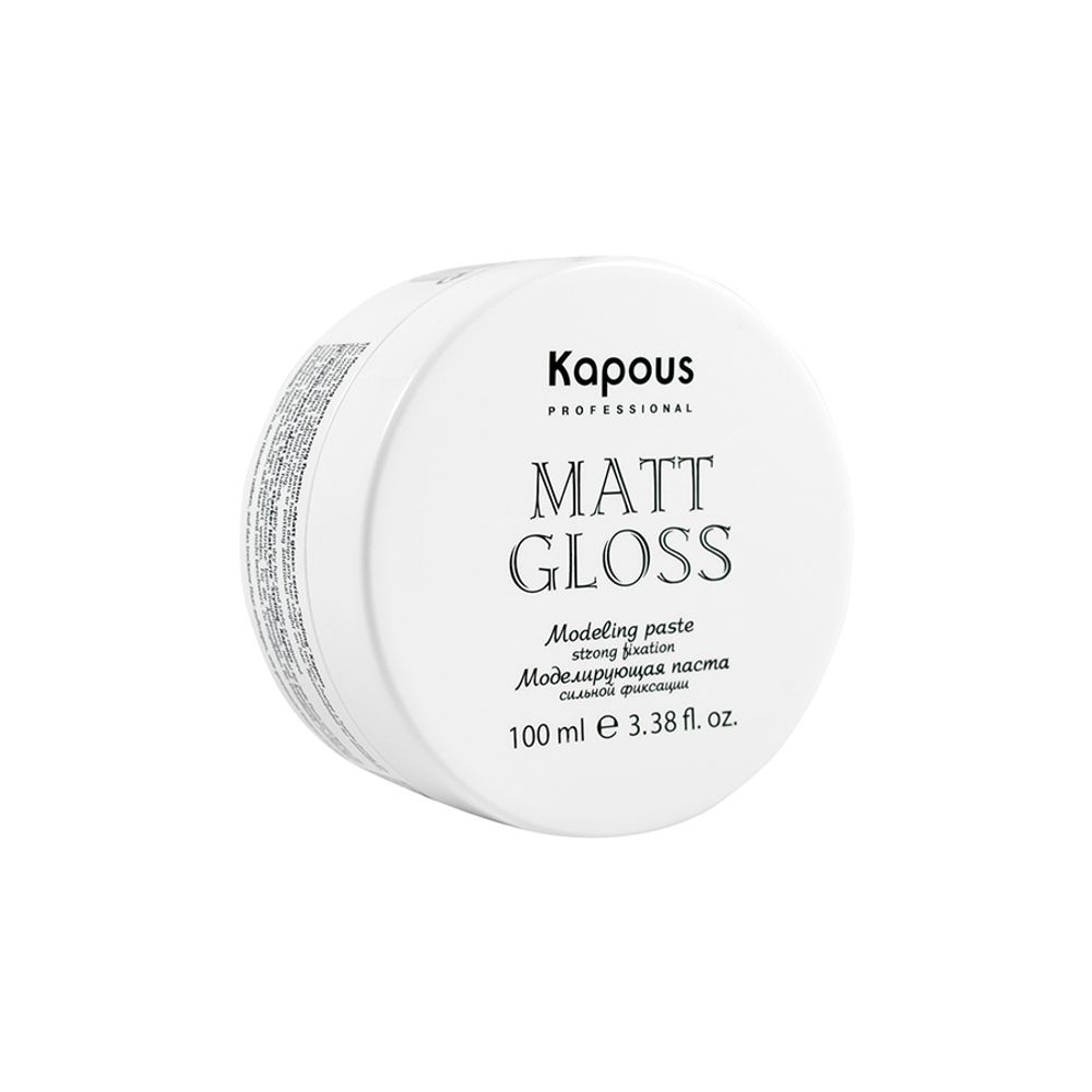 Моделирующая паста для волос сильной фиксации Kapous, 100 ml.