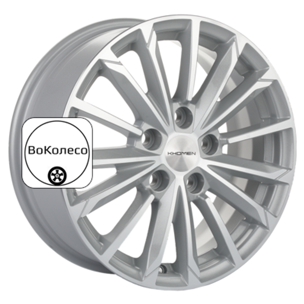 6,5x16/5x114,3 ET50 D66,1 KHW1611 (Renault/Nissan) F-Silver Khomen Wheels