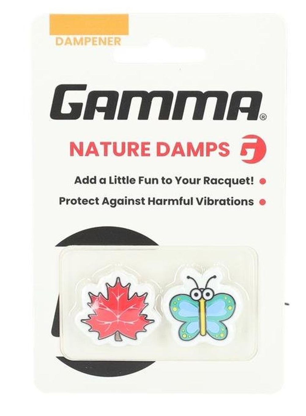 Виброгаситель Gamma Nature Dampeners 2P - maple leaf/butterfly