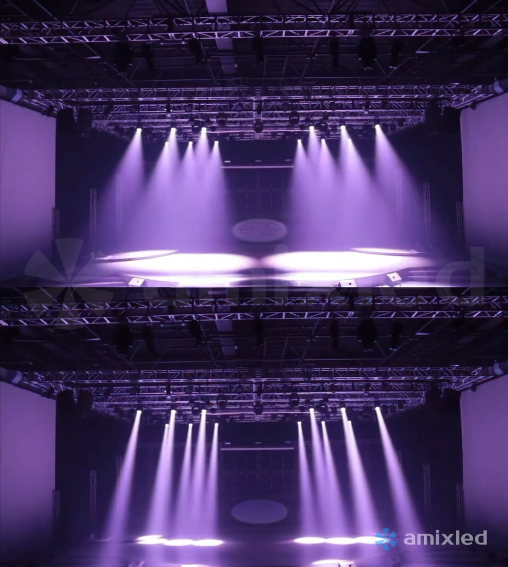 Световой прибор Amixled mini WASH 7x40 BEYE pixel