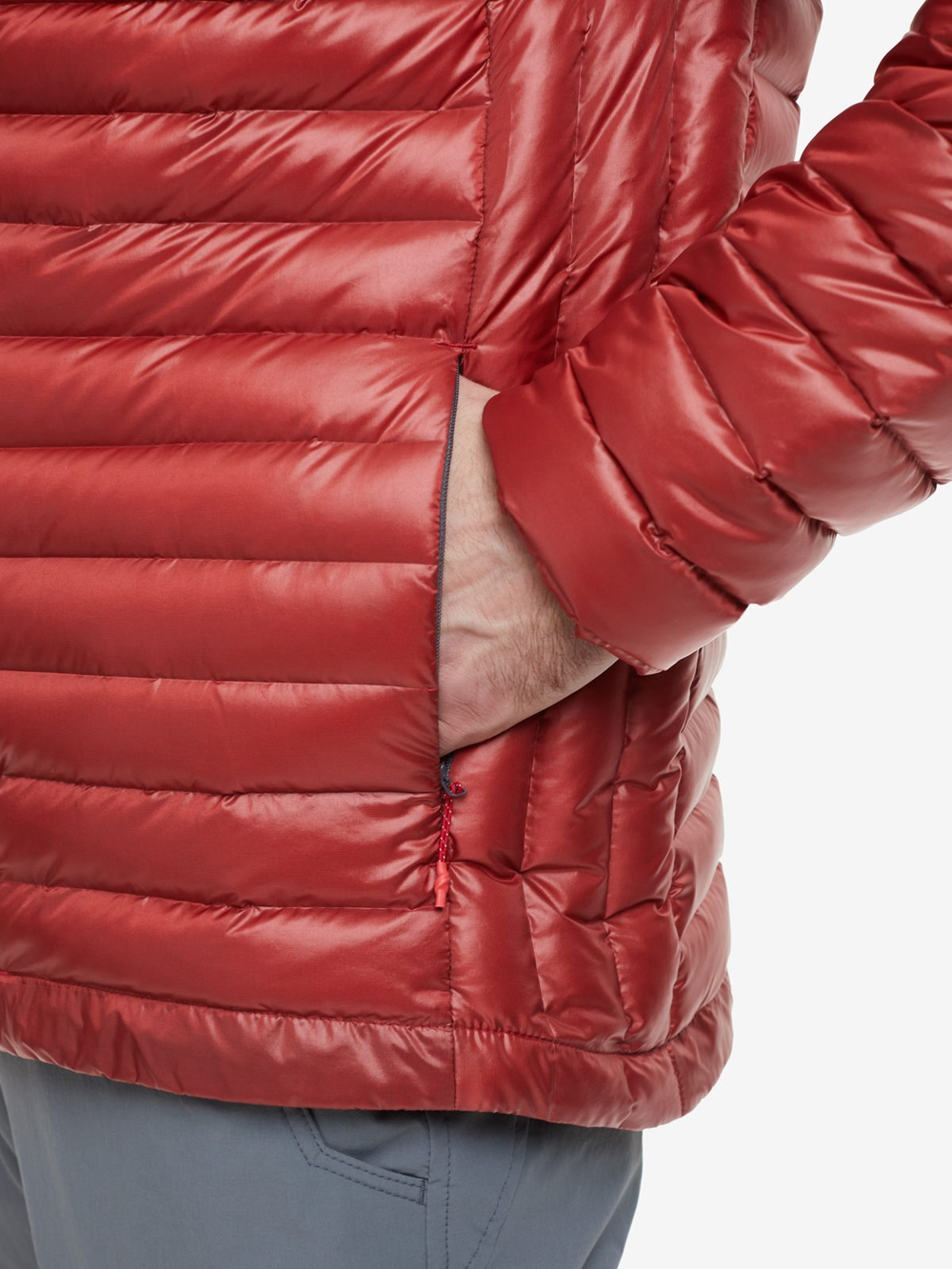 Куртка мужская пуховая BASK CHAMONIX LIGHT MJ V2 красная