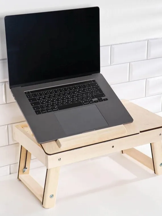 Столик для ноутбука складной &quot;Цветок&quot;, 50×30×21см