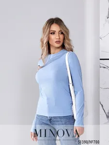 Водолазка 700-голубой Minova