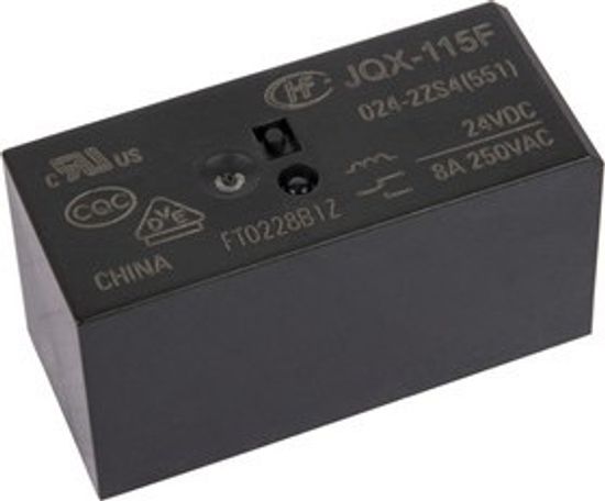 Реле электромагнитное HF115F/024-2ZS4