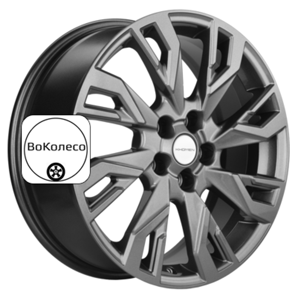 7x18/5x114,3 ET38 D67,1 KHW1809 (Outlander) Gray Khomen Wheels