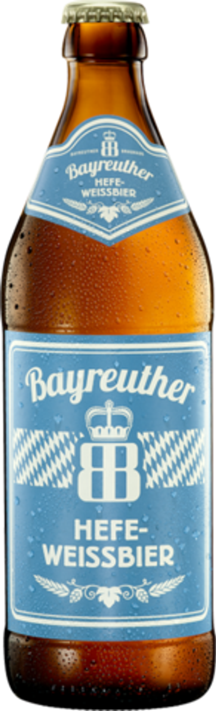 Пиво Байройтер Хефе Вайс / Bayreuther - Hefe-Weissbier 0.5 - стекло
