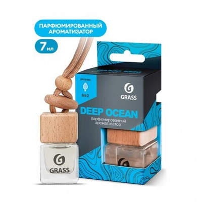 GraSS Deep ocean Ароматизатор жидкий подвесной 7мл
