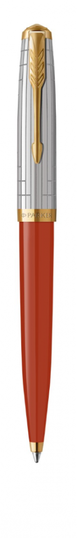 Шариковая ручка Parker 51 Premium Red GT стержень: M, цвет чернил: black, в подарочной упаковке.