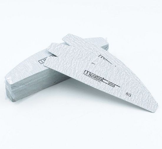 Пилка MASTER Professional сменные файлы к полукруглой (мини) пилке 80гр.50шт