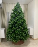 Ель искусственная «Королева леса Pro» (Литая хвоя) 3 м