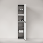 Шкаф-пенал напольный Sancos Folk Floor, 350х350х1880 мм, цвет Ergraut soft, арт. PFL35FES