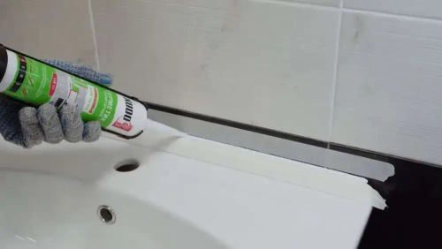 Герметик силиконовый санитарный KUDO "KST 120", для ванной и кухни, 85 мл, прозрачный