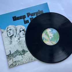Винтажная виниловая пластинка LP Deep Purple In Rock (Япония 1976) (Без Оби)
