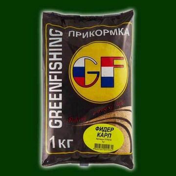 Прикормка GF 1кг ФИДЕР КАРП