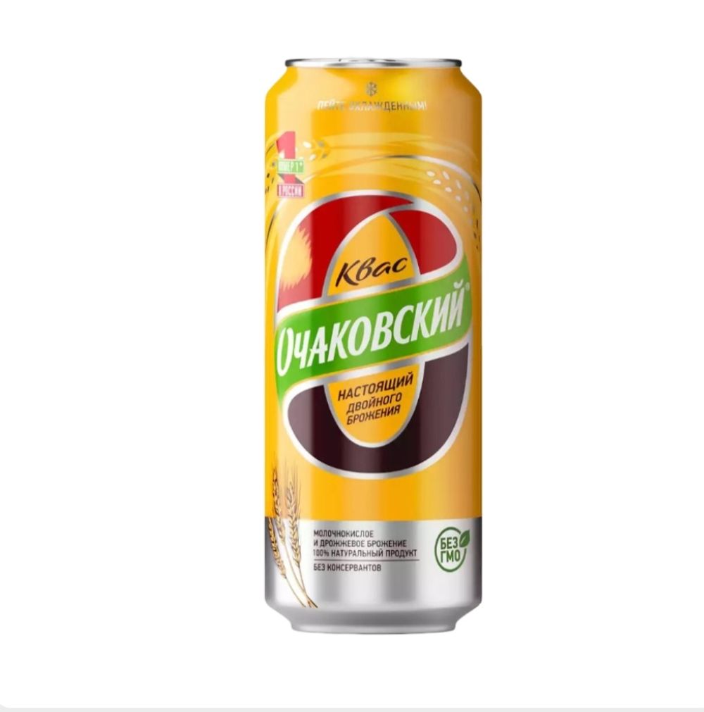 Квас ОЧАКОВСКИЙ 0,45л ж\б