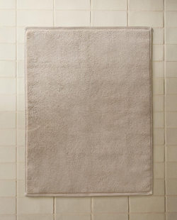 Zara Home - Очень мягкий нескользящий коврик для ванной, бежевый, 50x70 см