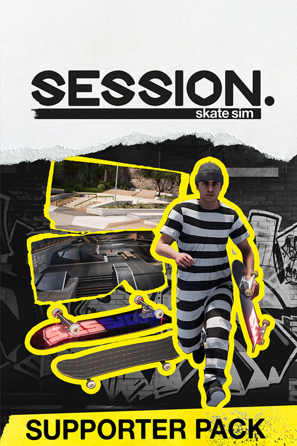 Session: Skate Sim Supporter Pack (для ПК, цифровой код доступа)