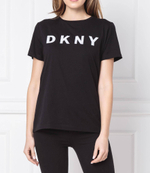 Футболка LOGO TEE DKNY - черный(W3276CNA)