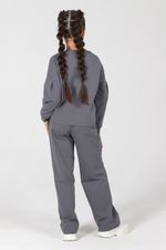 Костюм для девочки Ирма-1 Виотекс СЕРЫЙ