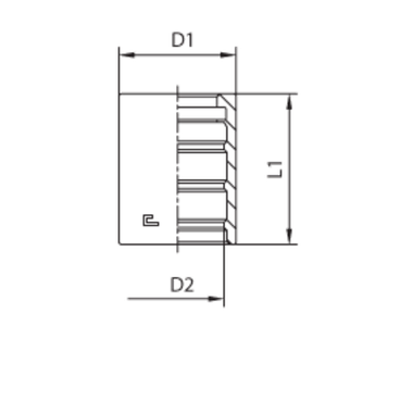 Муфта DN 25 R7 NEW