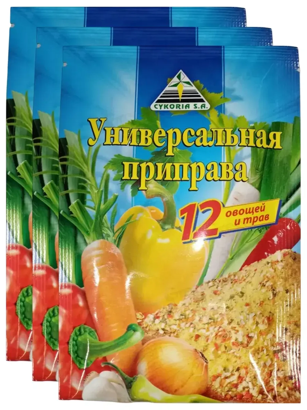 Универсальная приправа 12 Овощей и Трав 70 г * 3 шт