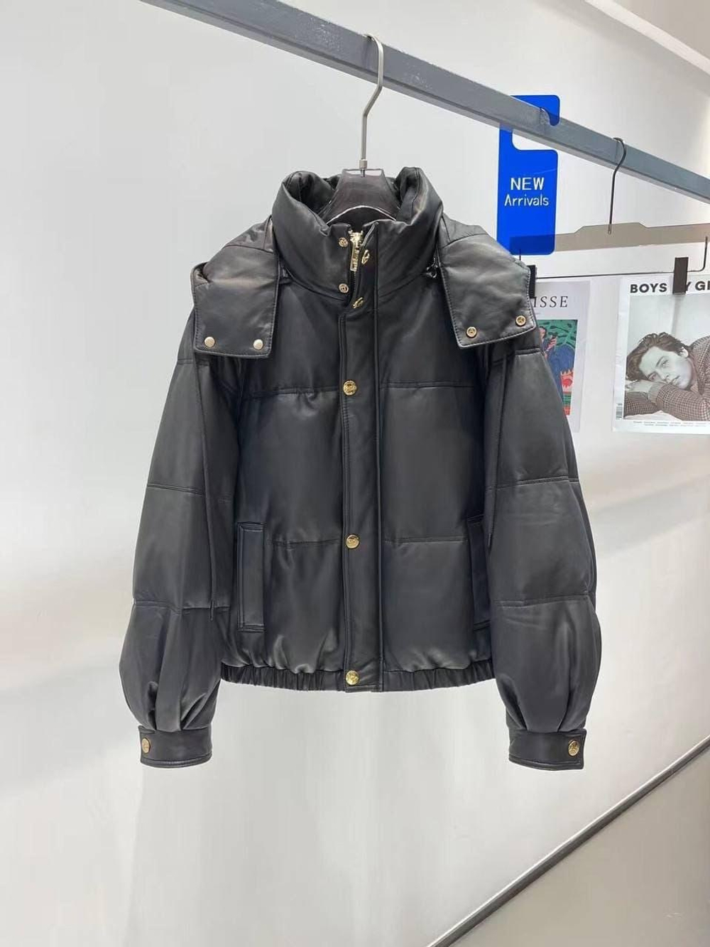 Кожаная куртка Celine