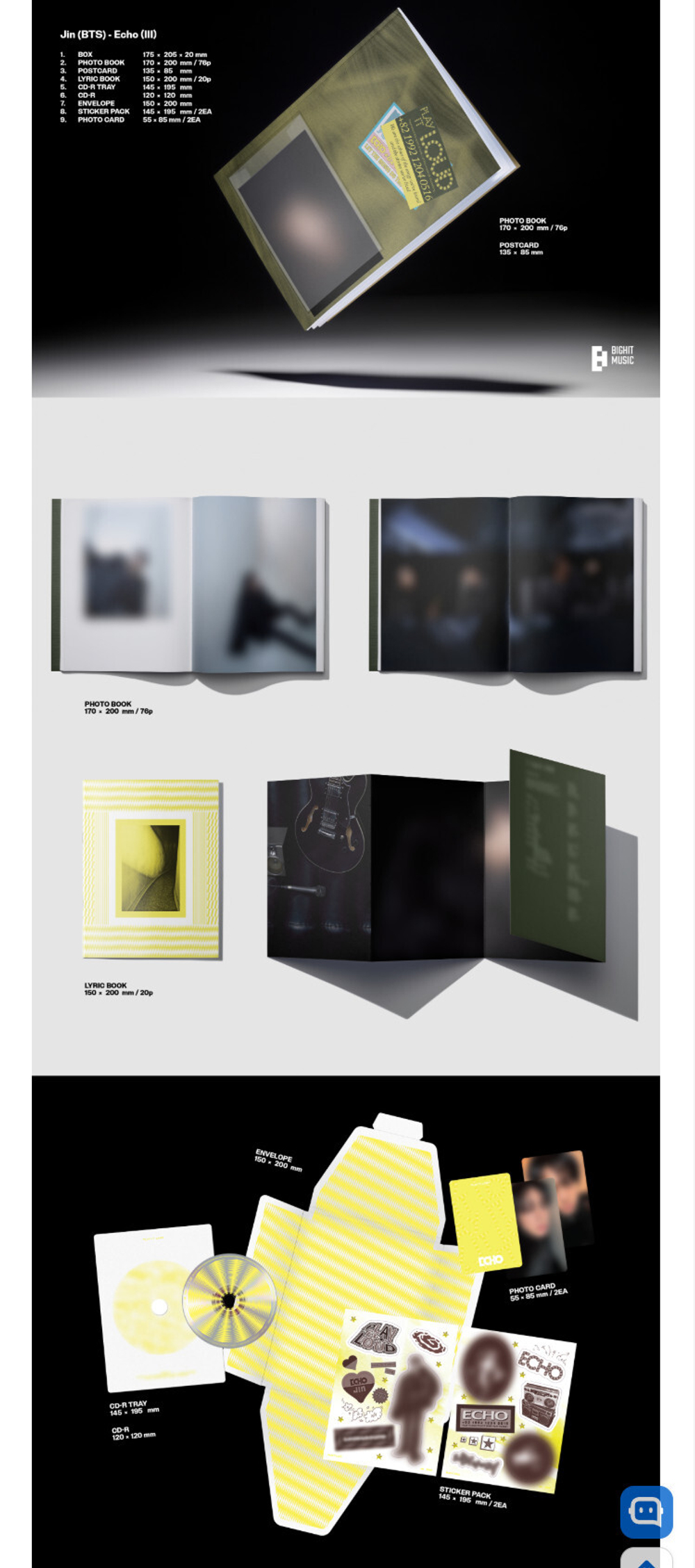 Альбом Jin (BTS) - 2nd Mini Album [Echo]