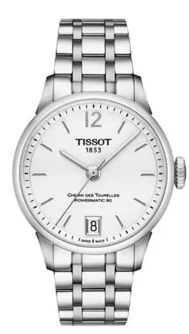 Наручные механические часы Tissot Chemin des Tourelles Powermatic 80 Lady T099.207.11.037.00