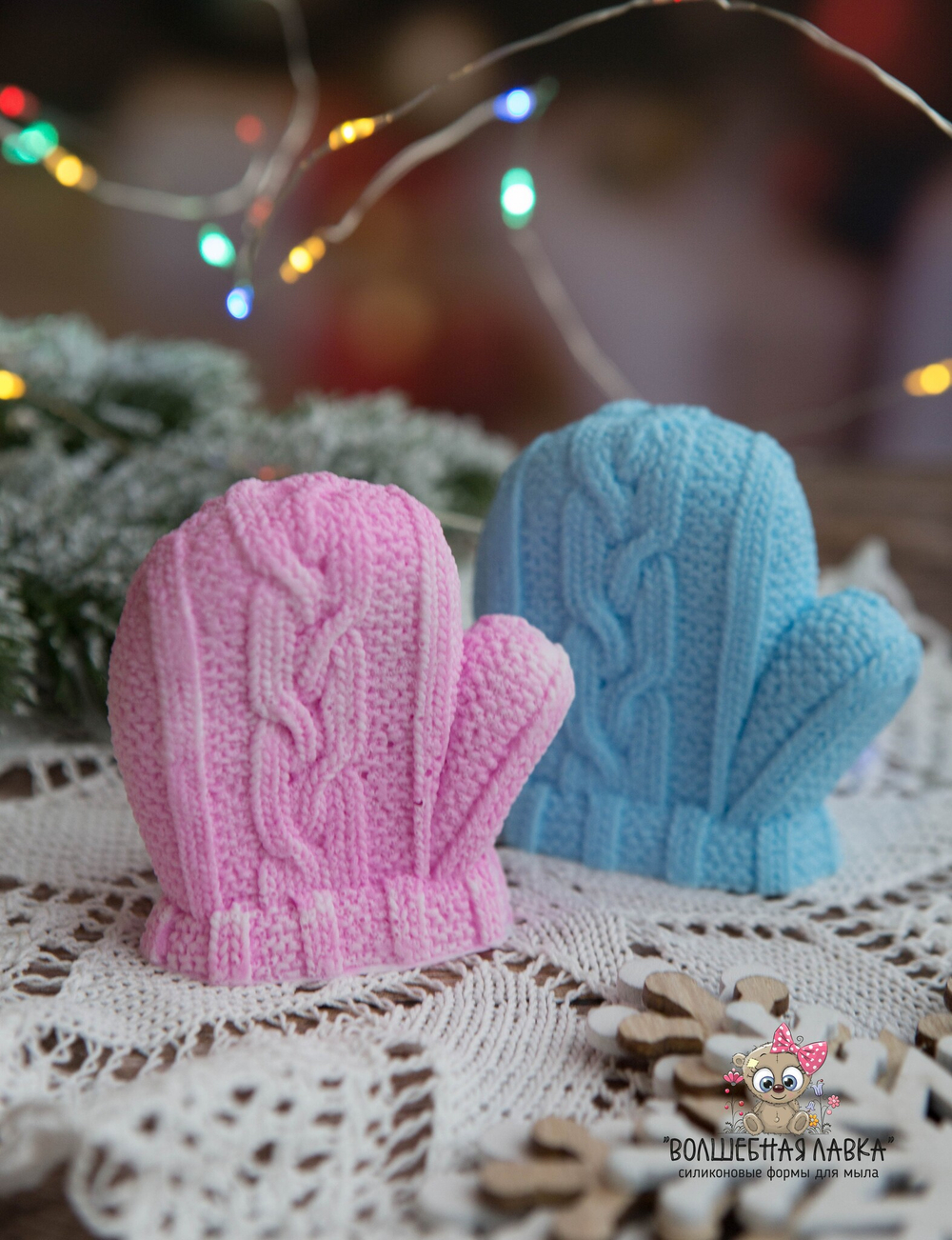 Силиконовая форма Варежка