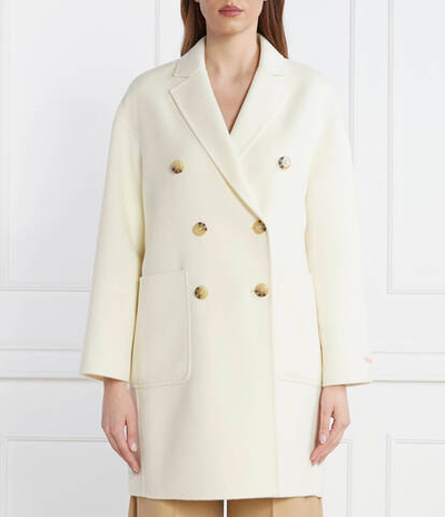 Хлопковое пальто riccardo MAX&amp;Co. - кремовый(6011061)