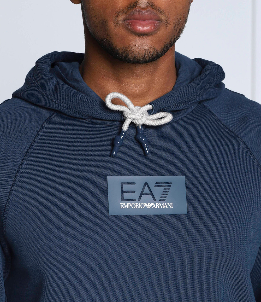 Худи EA7 - графитовый(6LPM67 PJHKZ)