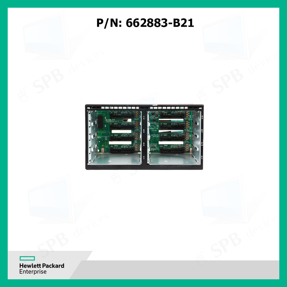 Корзина для жестких дисков HP DL380/DL385 Gen8 SFF HDD Backplane Cage Kit , 670943-001, 662883-B21