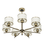 Citilux ALTON CL421273 Люстра на штанге с абажурами Бронза