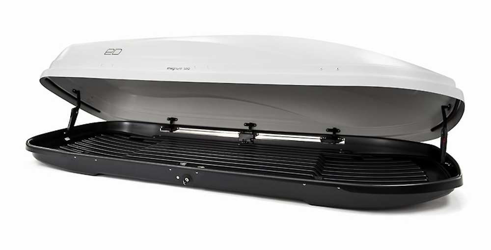 Автобокс Евродеталь  Магнум 580 (белый карбон) 220х84х42 ED5-068B