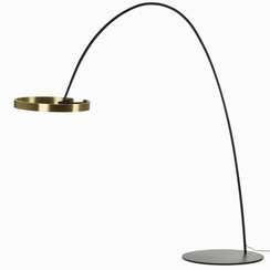 Торшер Adriana 220х240 см, черный с золотом