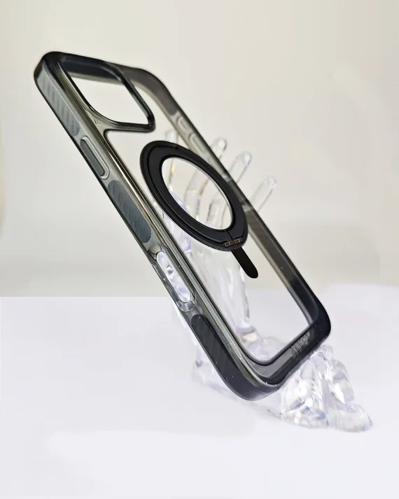 Чехол Anker MagGo Magnetic Case with Stand для Apple IPhone 16 Pro Max Черный (Black Stone)