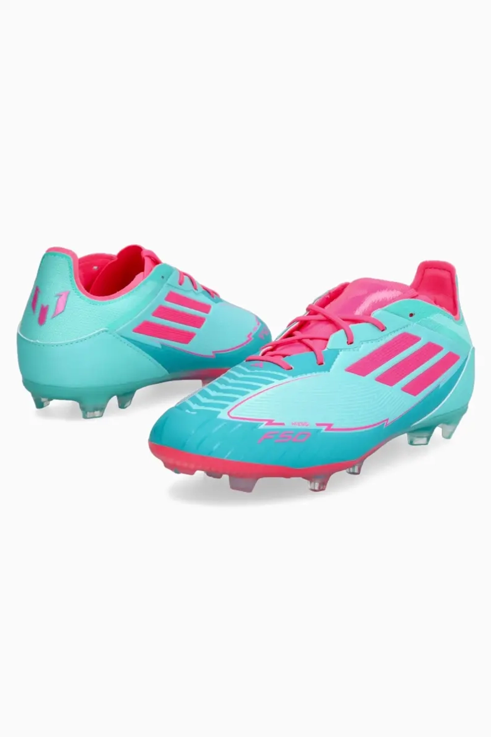 Бутсы adidas F50 Elite Messi FG Junior - голубой