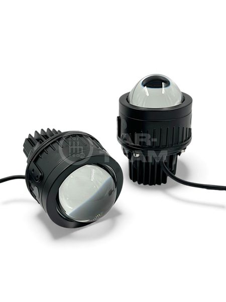 Противотуманные фары (ПТФ) "ZMB" лазерные с Bi-LED модулем на ВАЗ 2108, 2109, 21099 с кронштейном