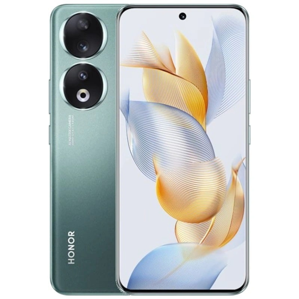 Смартфон Honor 90 8/256Gb Emerald Green (REA-NX9) (Без адаптера)