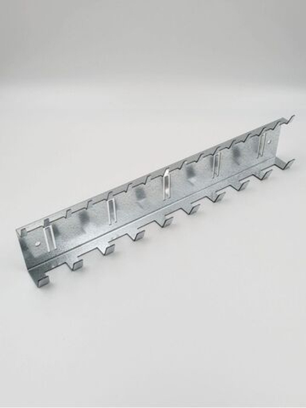 Держатель-органайзер торцевых головок и головок для бит на 26 предметов, настенный, оцинкованная сталь